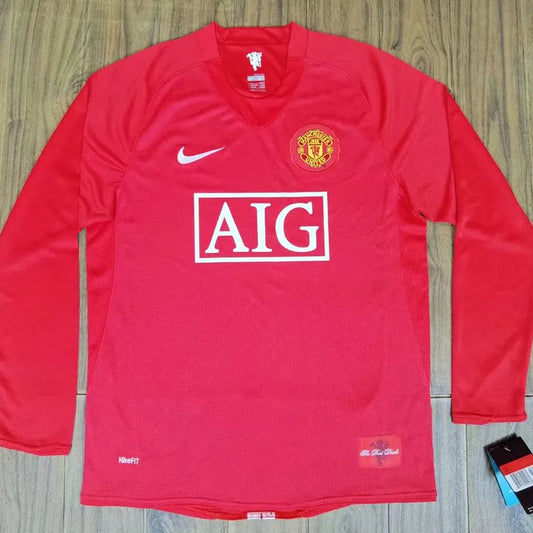 Maillot Retro Man Utd Manche Longue